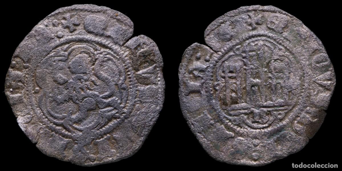 Monedas medievales: 1390/1406, Blanca Henry III, Burgos Mint - 24 mm / 1,82 gr.