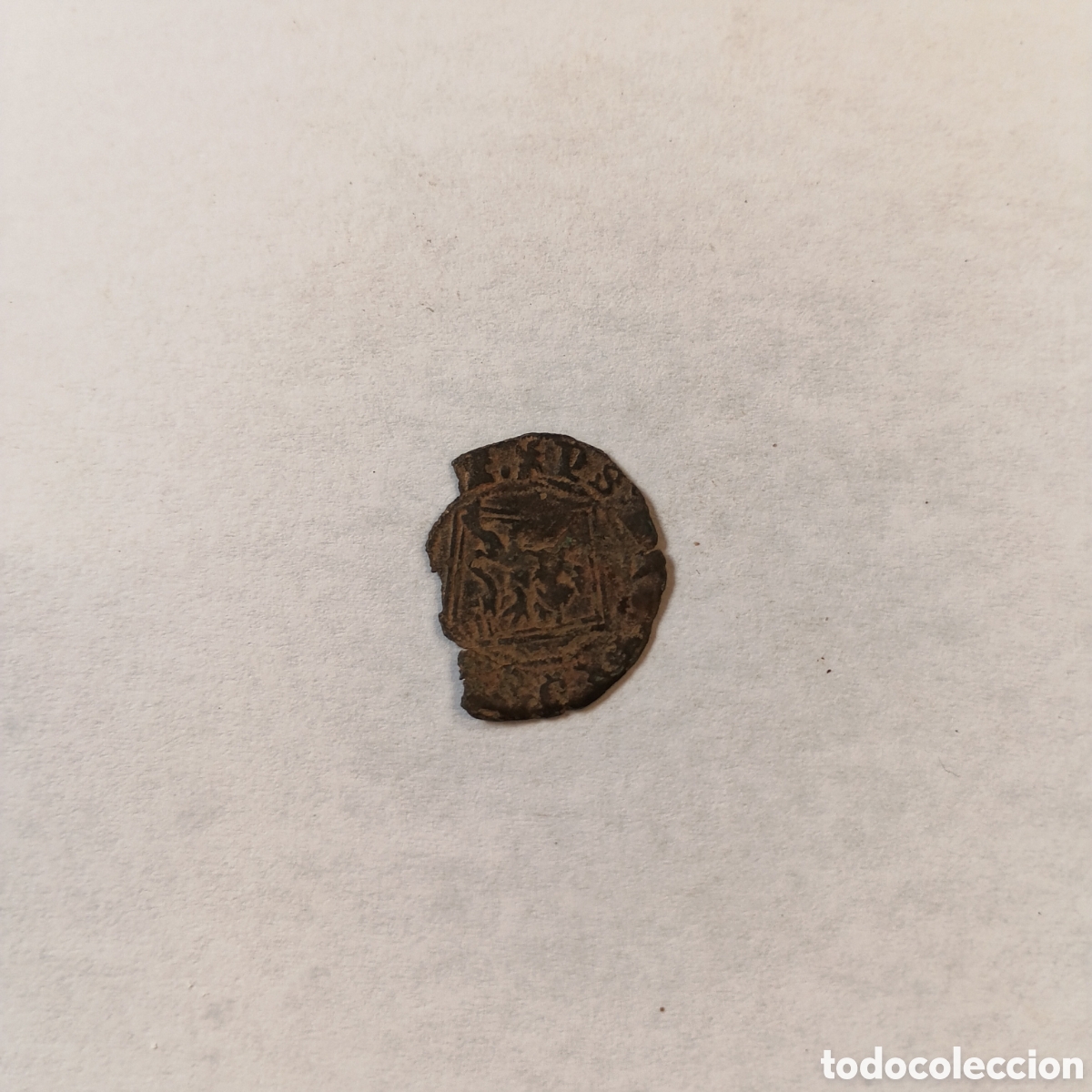 Monedas medievales: MONEDA BLANCA DE ROMBO A&Ntilde;OS 1454 y 1474