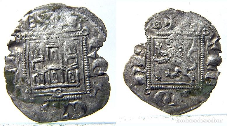 Monedas medievales: MONEDA DE ALFONSO XI NOVEN DE BURGOS