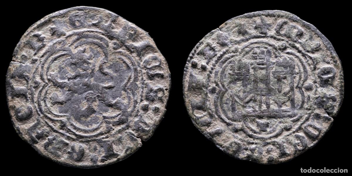Monedas medievales: 1390/1406, Blanca Henry III, Toledo Mint - 23 mm / 1,60 gr.