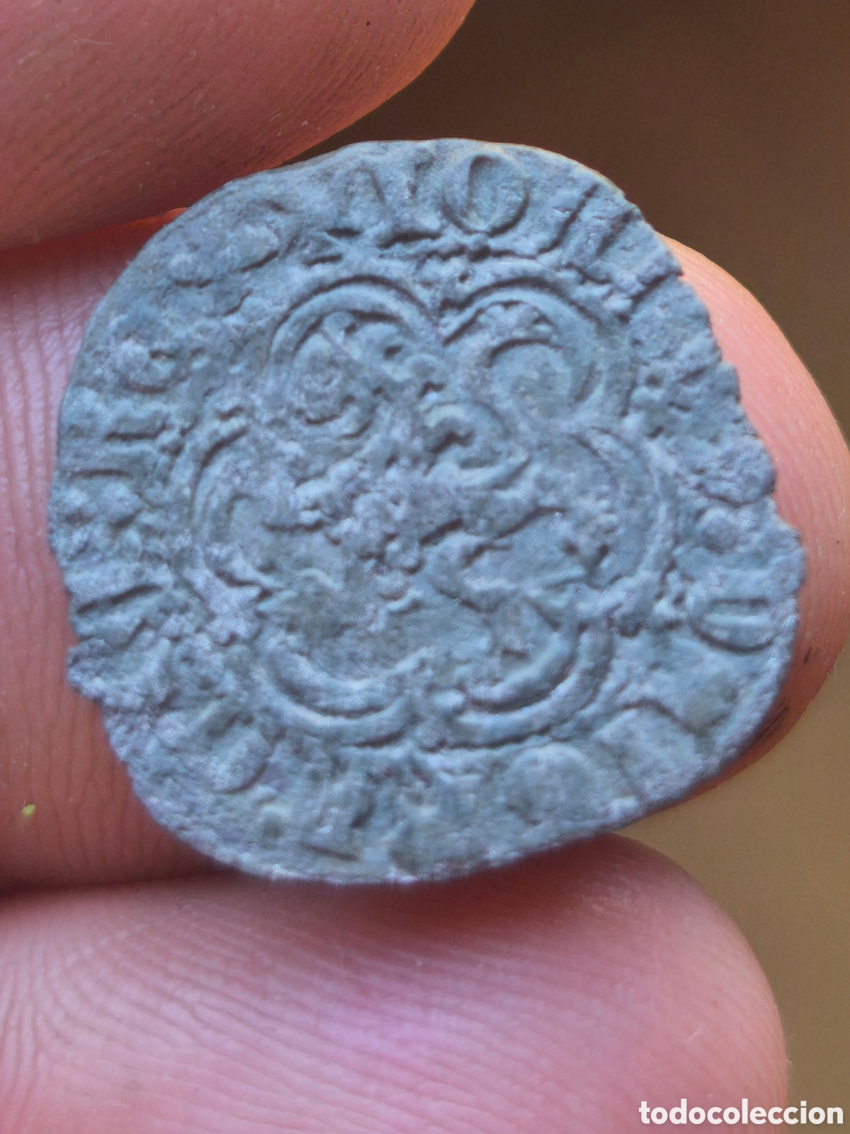 Monedas medievales: Juan II BLANCA Toledo
