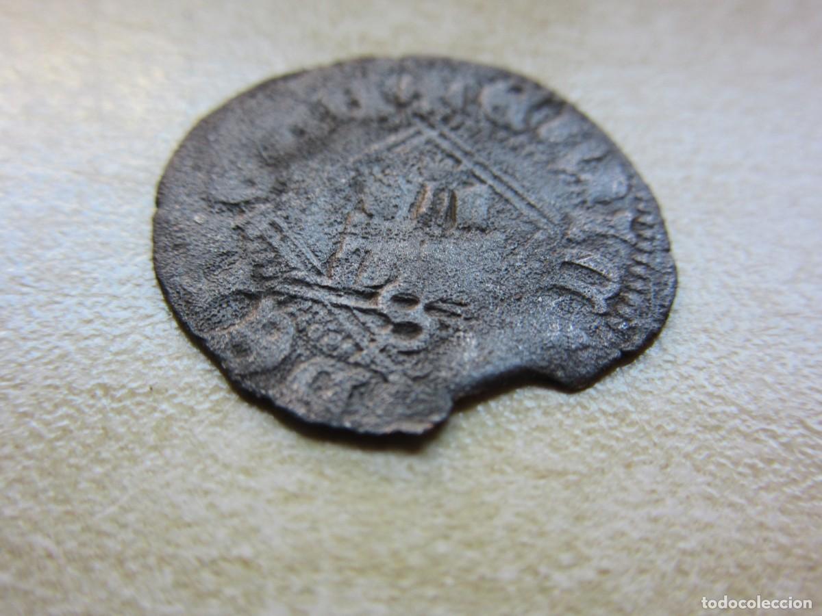 Monedas medievales: Blanca de Enrique IV 1454-1474 Ceca Sevilla Vell&oacute;n