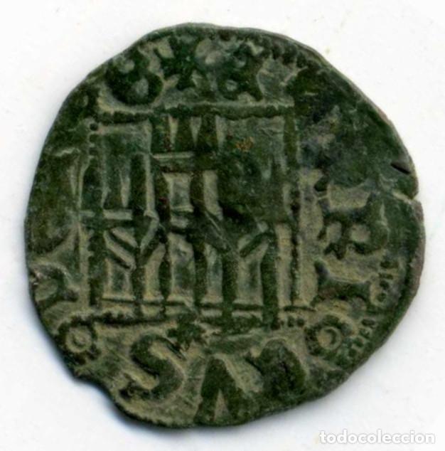 Monedas medievales: XS- ENRIQUE II 1334-1379 Nov&eacute;n CORU&Ntilde;A MUY ESCASO