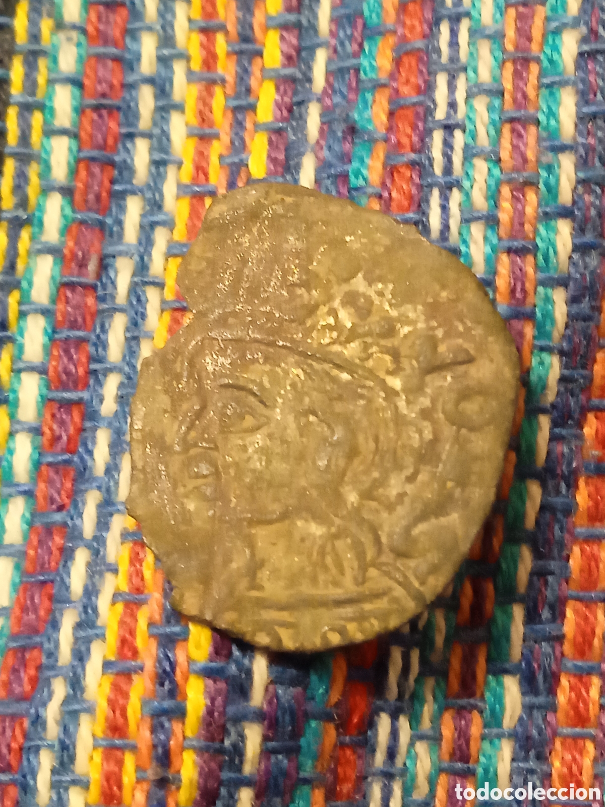 Monedas medievales: DINERO ALFONSO XI (1312-1350) CECA DE LE&Oacute;N