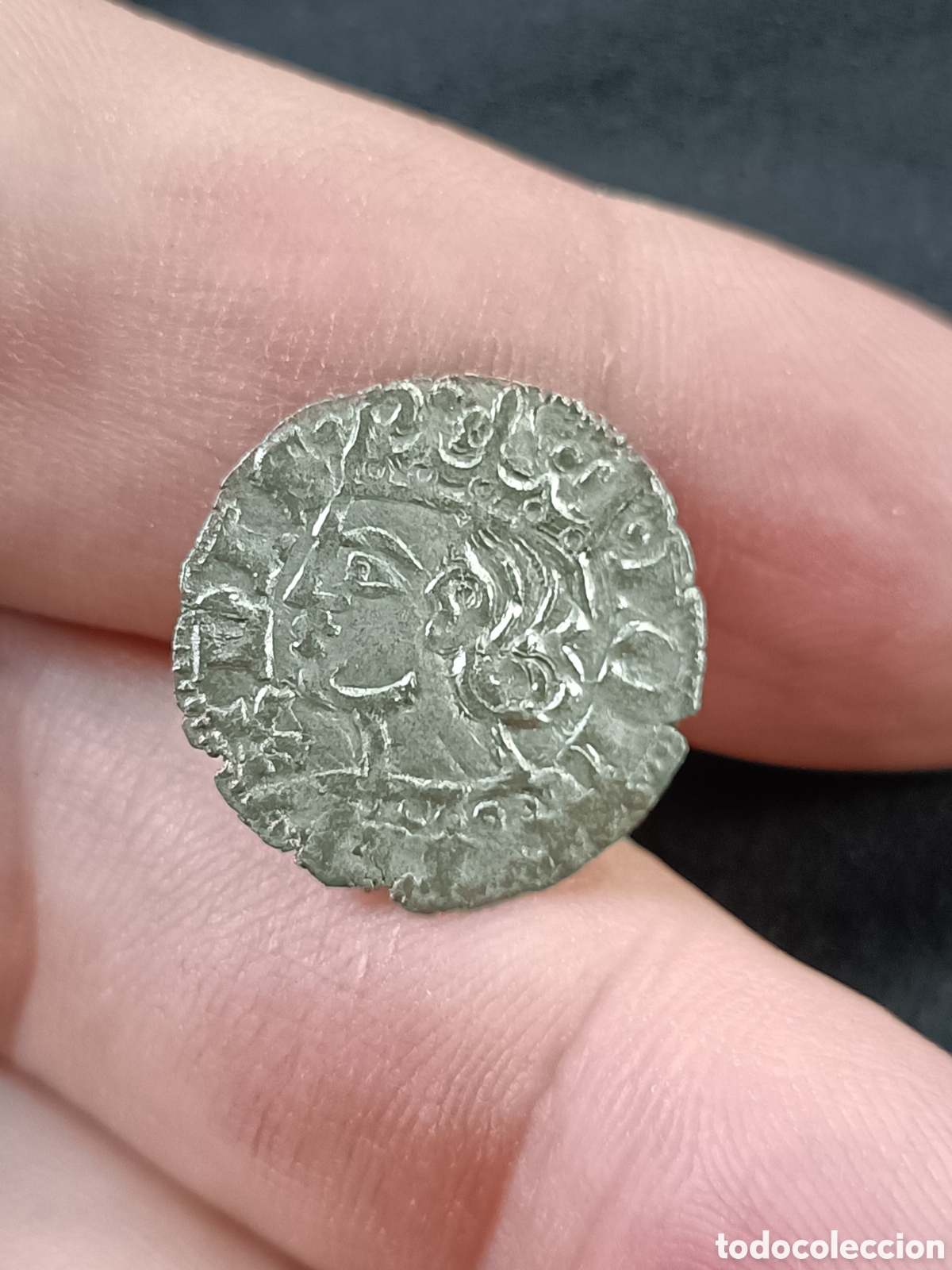 Monedas medievales: Cornado vell&oacute;n Juan I Segovia