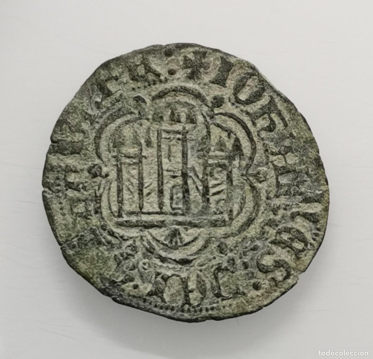 Monedas medievales: JUAN II (1406-1454) - BLANCA DE VELL&Oacute;N - CECA DE CORU&Ntilde;A.