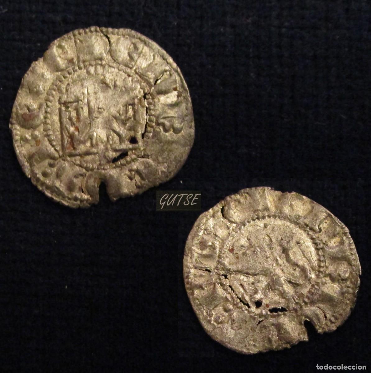 Monedas medievales: *GUTSE*165-ENRIQUE IV, BLANCA DE SEGOVIA, AB 820, MBC.