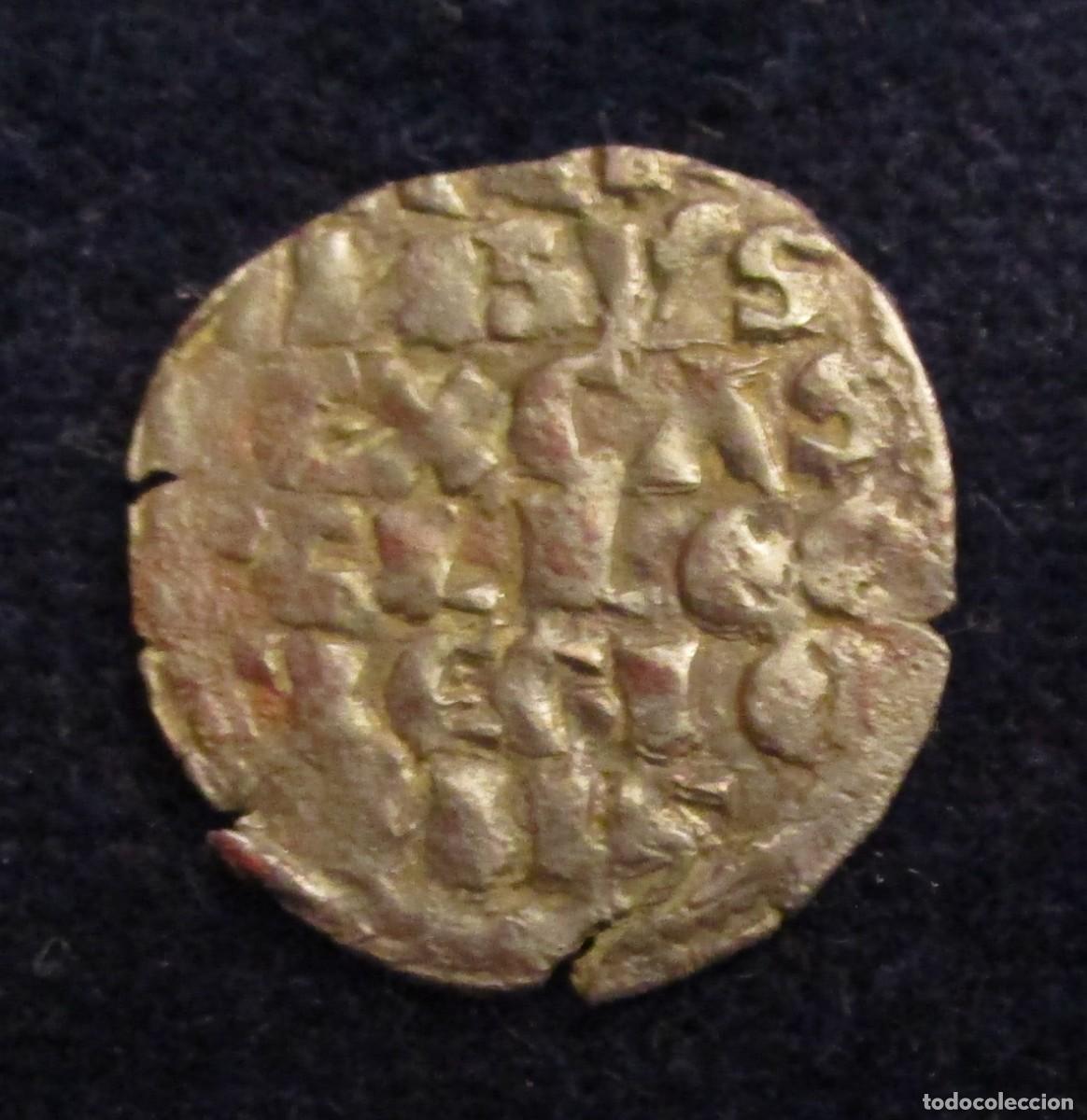 Monedas medievales: *GUTSE*195-ALFONSO X, DINERO 6 LINEAS, CECA PUNTO, AB 240.1, MBC+.