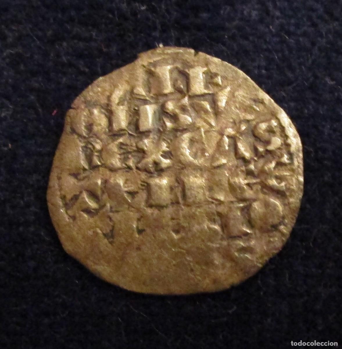 Monedas medievales: *GUTSE*197-ALFONSO X, DINERO 6 LINEAS, CECA FLOR, AB 243, MBC+.