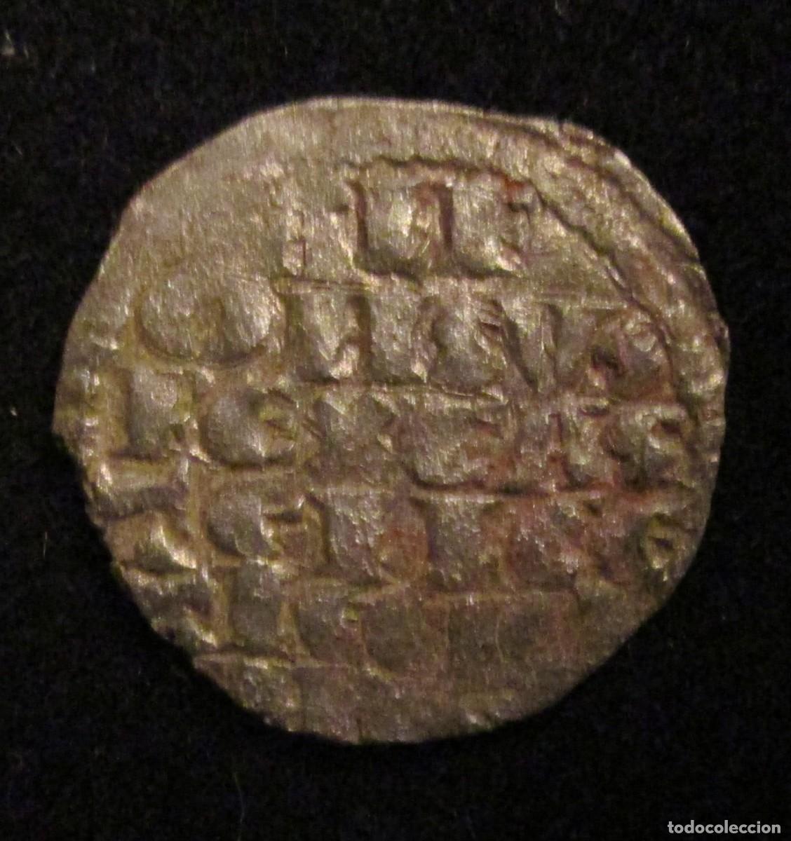 Monedas medievales: *GUTSE*198-ALFONSO X, DINERO 6 LINEAS, MARCA DE CECA ROEL, AB 245, MBC+.