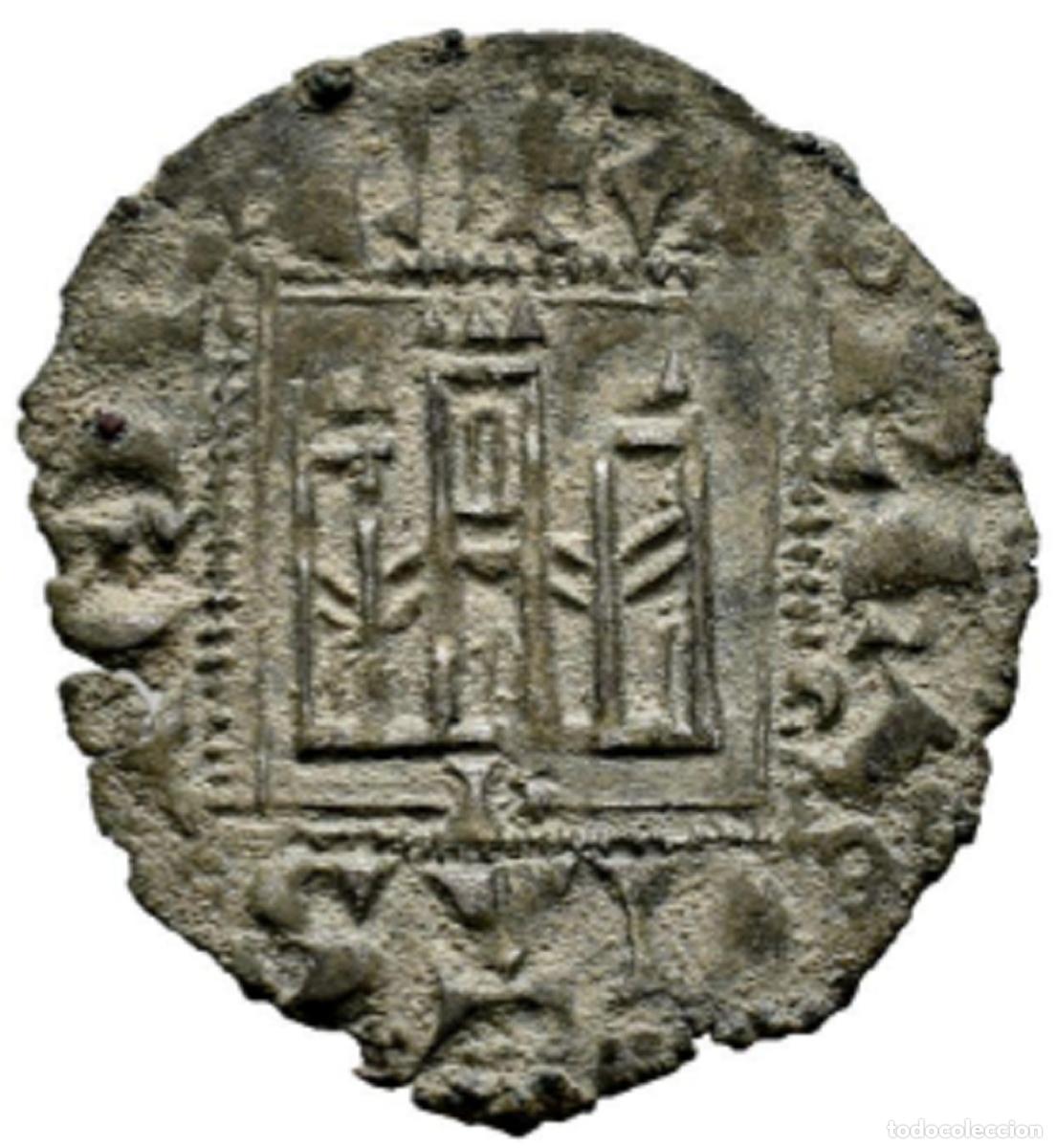 Monedas medievales: *GUTSE*199-ALFONSO XI, NOVEN DE BURGOS, AB 355.1, MBC+.