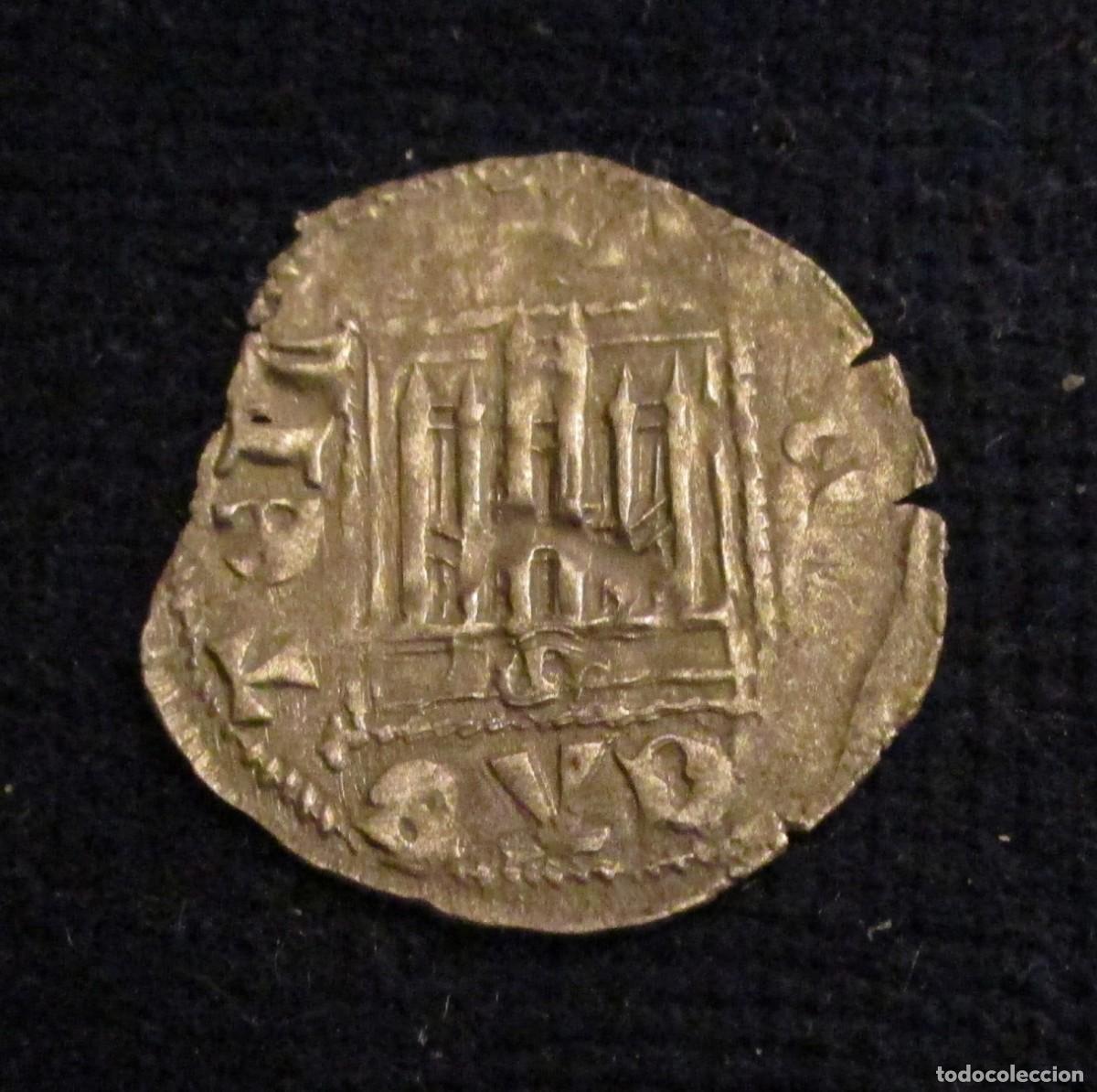 Medieval Coins: *GUTSE*201-ALFONSO XI, NOVEN DE SEVILLA, AB 358.1, MBC+.