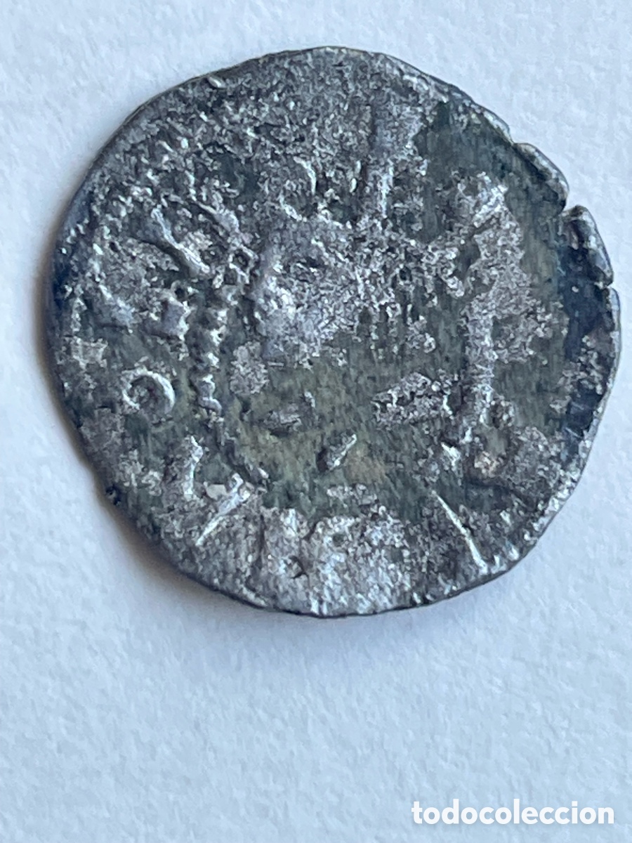 Monete medievali: Antigua moneda espa&ntilde;ola de Alfonso I