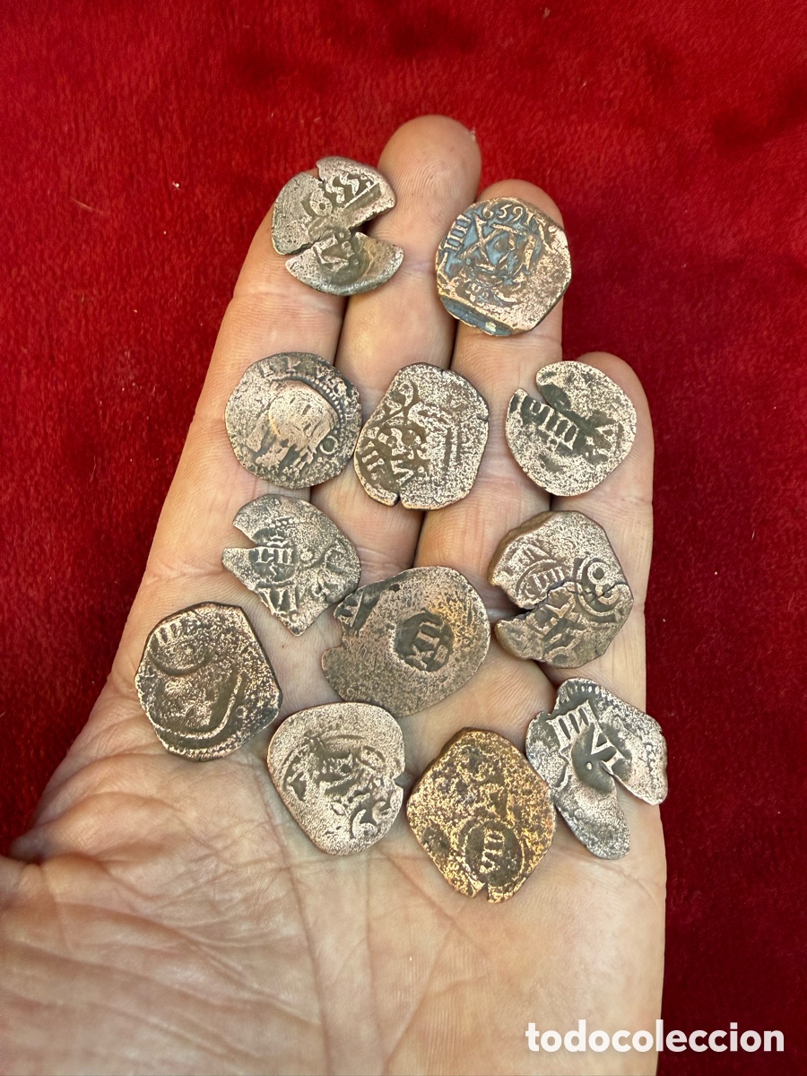 Monete medievali: Lote 4!Gran lote +10 monedas Medievales,Sig.XVI-XVII