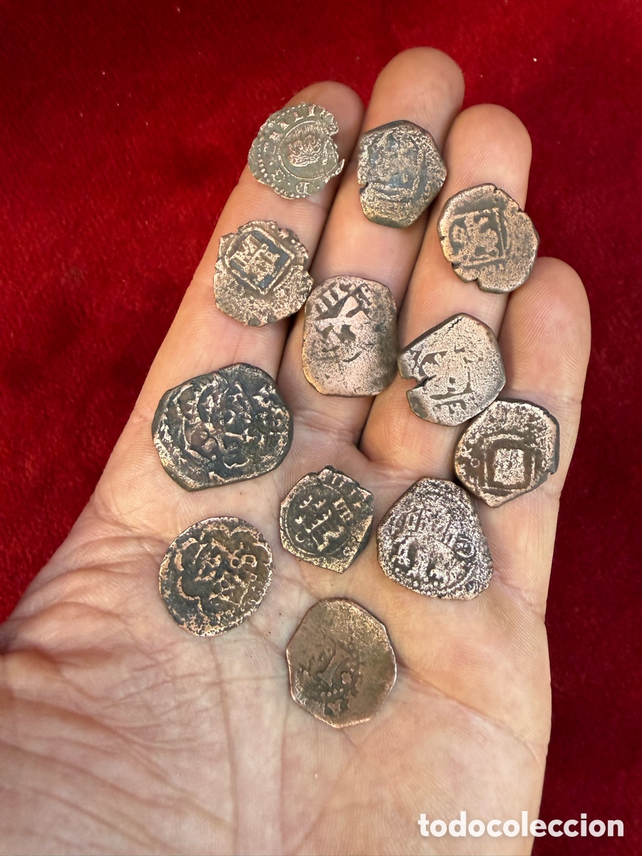 Monete medievali: Lote 5!Gran lote+10 monedas Medievales,Sig.XVI-XVII