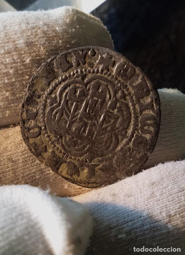 Monedas medievales: Bonita blanca de Enrique III, CECA TOLEDO