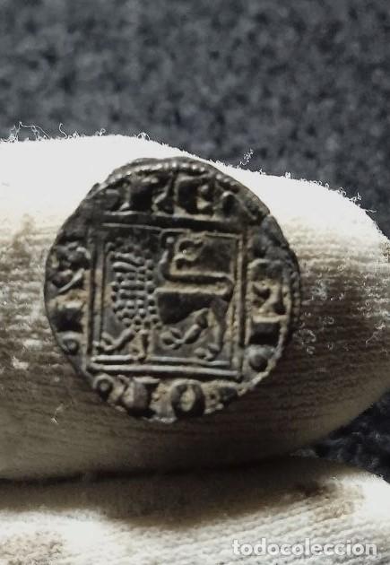 Monedas medievales: Bonito Obolo de Alfonso X, CECA DE CUENCA