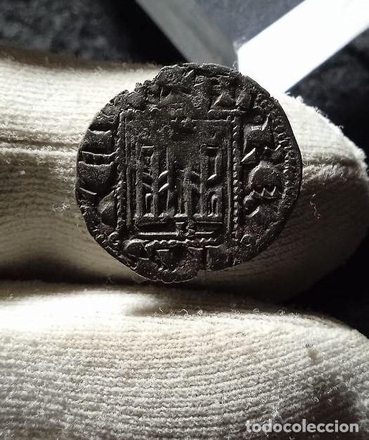 Moedas medievais: Bonita moneda castellana medieval, Ceca Burgos, muy rica en plata