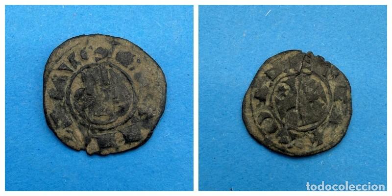 Monedas medievales: MONEDA. DINERO DE PEPION DE ALFONSO VIII.