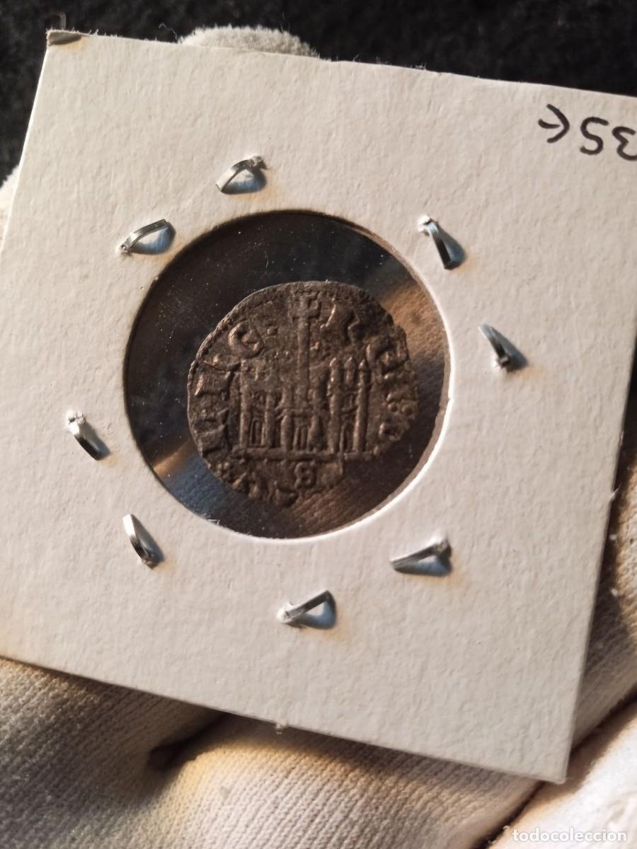 Monedas medievales: Escaso cornado de Juan , ceca Sevilla , rico en plata