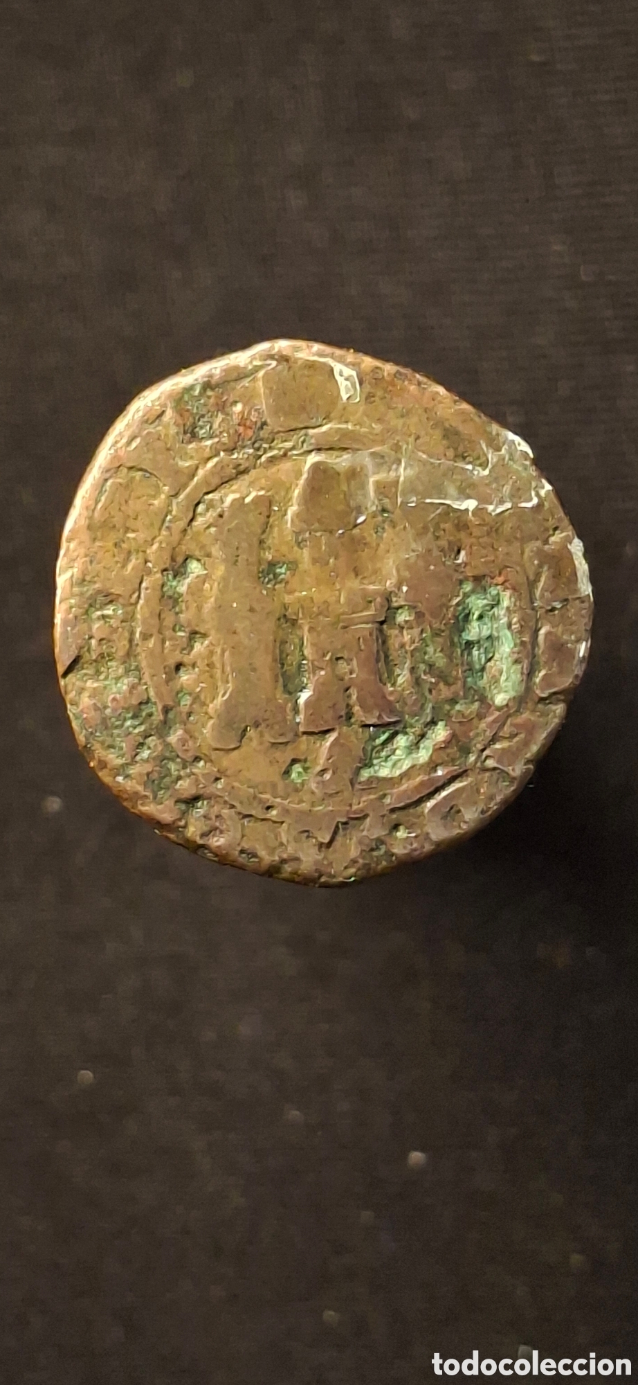 Monedas medievales: 2 maraved&iacute;s de cobre de la &eacute;poca de los Reyes Cat&oacute;licos (1474-1504).APR