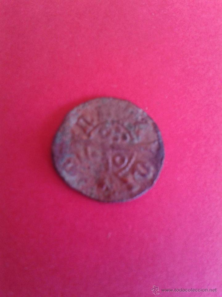 Monedas medievales: FERNANDO II. 1479 - 1516. DINERO DE BARCELONA. COBRE. SEGURAMENTE FALSA DE ÉPOCA. - Foto 2 - 44946371