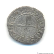 Monedas medievales: MUY RARO DINER DE SANCHO REY DE MALLORCA (1311-1324) REVERSO: SANCIUS