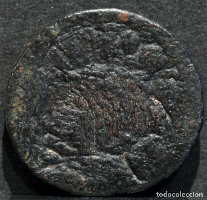 Monedas medievales: PONDERAL MONETARIO FERNANDO II (1157-1188) PESAL DE CROAT BARCELONA - Foto 2 - 94424462
