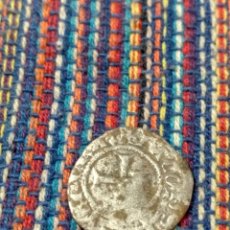 Monedas medievales: RARO DINER DE JAIME II (1276-1311) REY DE MALLORCA. ERROR ACUÑACIÓN DESPLAZADA EN EL REVERSO.. Lote 219490951