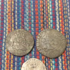 Monedas medievales: BARATO 3 PIEZAS DOS DOBLERS ALFONSO IV Y JUAN II DINER JAIME II MALLORCA. Lote 225520208