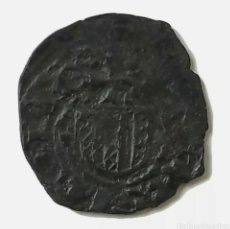 Monedas medievales: CORONA ARAGÓN. SICILIA. DINERO ALFONSO V. MESSINA. 1416 - 1458.. Lote 261590255