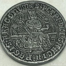 Monedas medievales: RÉPLICA SELLO REY DE ARAGÓN, PEDRO IV EL CEREMONIOSO. 1339. SIGLO XIV. BALAGUER - BARCELONA MEDIEVAL. Lote 387964274