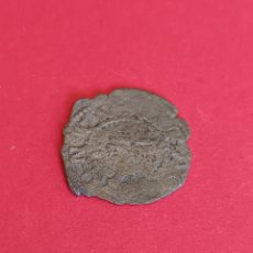 Monedas medievales: JUANA Y CARLOS. DINERO DE VELLÓN. ARAGON.. Lote 349277594