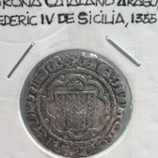Monedas medievales: 1 PIRRAL. FEDERICO IV. SICILIA. CORONA CATALANO-ARAGONESA. MEDIEVAL. (L55). Lote 385440684