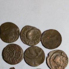 Monedas medievales: ESPAÑA - ARDITES / DINEROS / PEQUEÑAS PIEZAS A CLASIFICAR. Lote 386564939