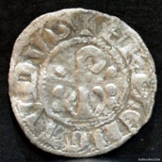 Monedas medievales: DINERO ERMENGOL X (1267-1314) COMTAT URGELL VELLON PLATA. Lote 391846309