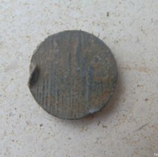 Monedas medievales: PIEZA MONETIFORME DE PLOMO. CON RAYAS EN UNA CARA.. Lote 403029164