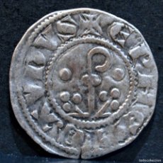 Monedas medievales: DINERO ERMENGOL X (1267-1314) COMTAT URGELL VELLON PLATA