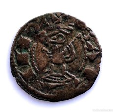 Monedas medievales: S.C. SPAIN-JAIME I. DINERO 1276-1285. BARCELONA. MBC+/VF+. VELLÓN 0,96 G.