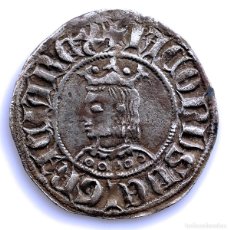 Monedas medievales: CORONA ARAGONESA. JAIME II ”EL JUSTO”. CROAT (1291-1327). PLATA 2,7 G.