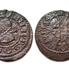 Monedas medievales: SITE DE BARCELONA 1641 (AC. 36) (CRU.C.G. 4543). A NOMBRE DE FELIPE IV - S-I EN REVERSO - - 353JDA