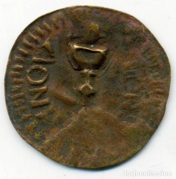 Monedas medievales: XS- SANTA COLOMA DE QUERALT PELLOFA Calze ANO VNIONIS Crus. 2093