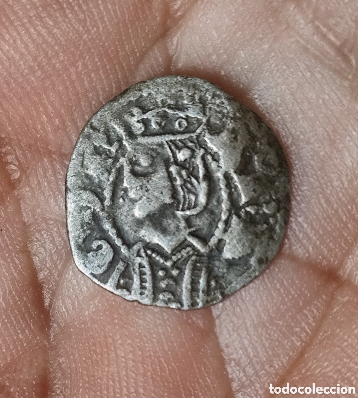 Monedas medievales: &Oacute;bolo Jaime II Arag&oacute;n .