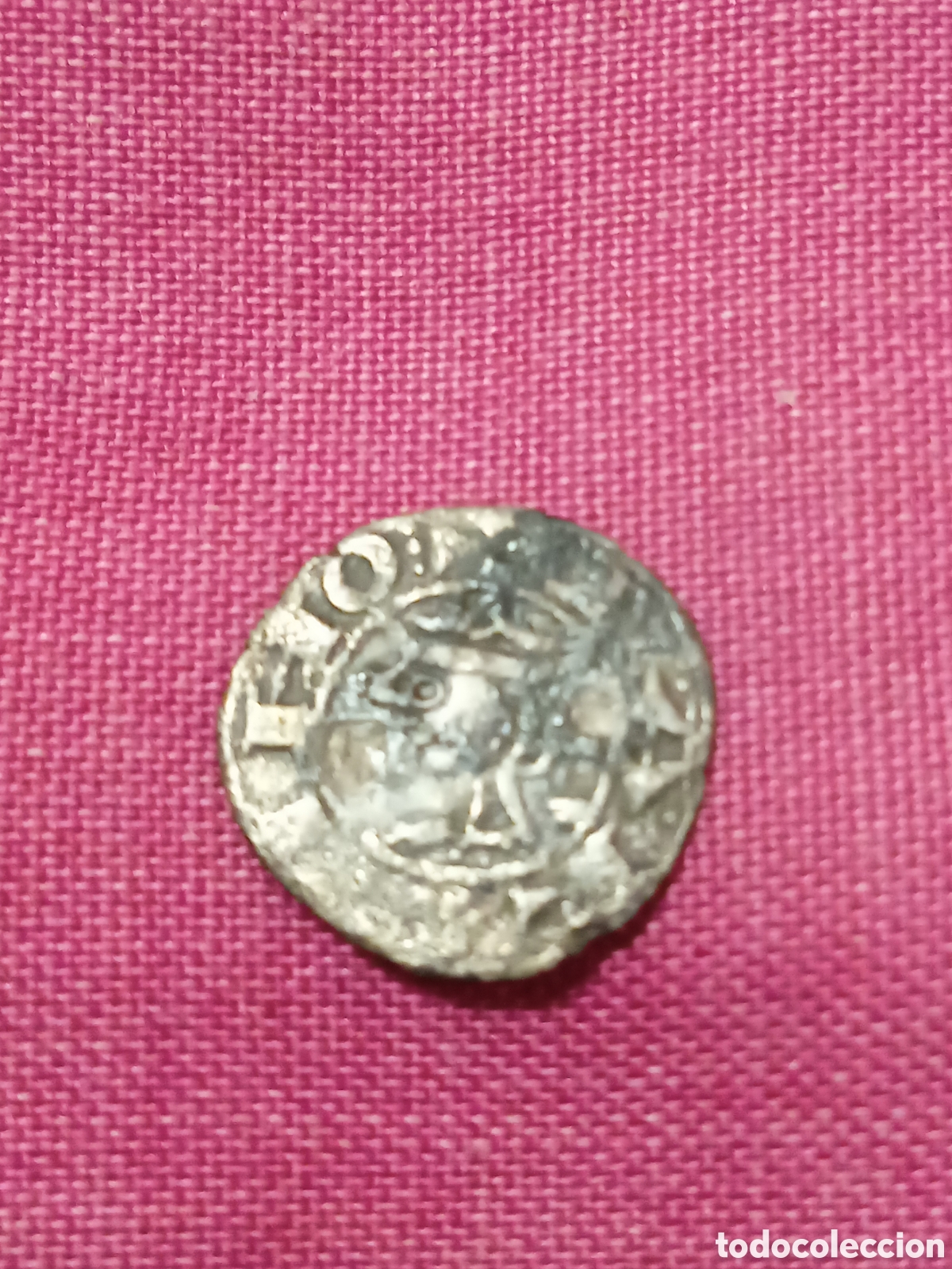 Monedas medievales: OBOL DE TERN JAIME I EL CONQUISTADOR CECA DE BARCELONA CON FICHA COLECCI&Oacute;N