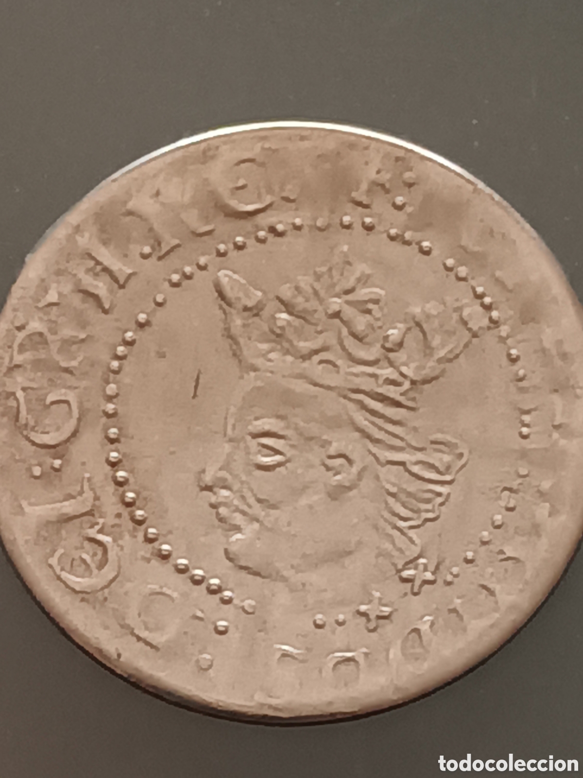 Monedas medievales: MONEDA MEDIEVAL DE PLATA FERNANDO I DE ANTEQUERA REINO DE ARAGON