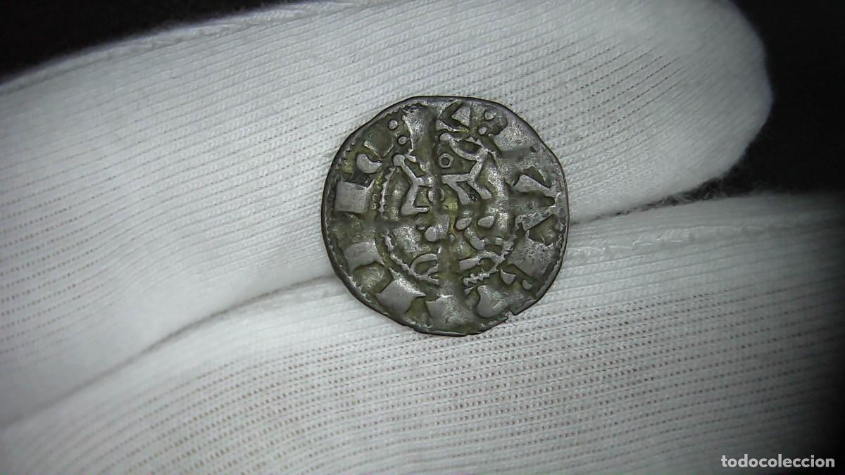 Monedas medievales: Jaime I Dinero Barcelona, Corona de Arag&oacute;n MBC+
