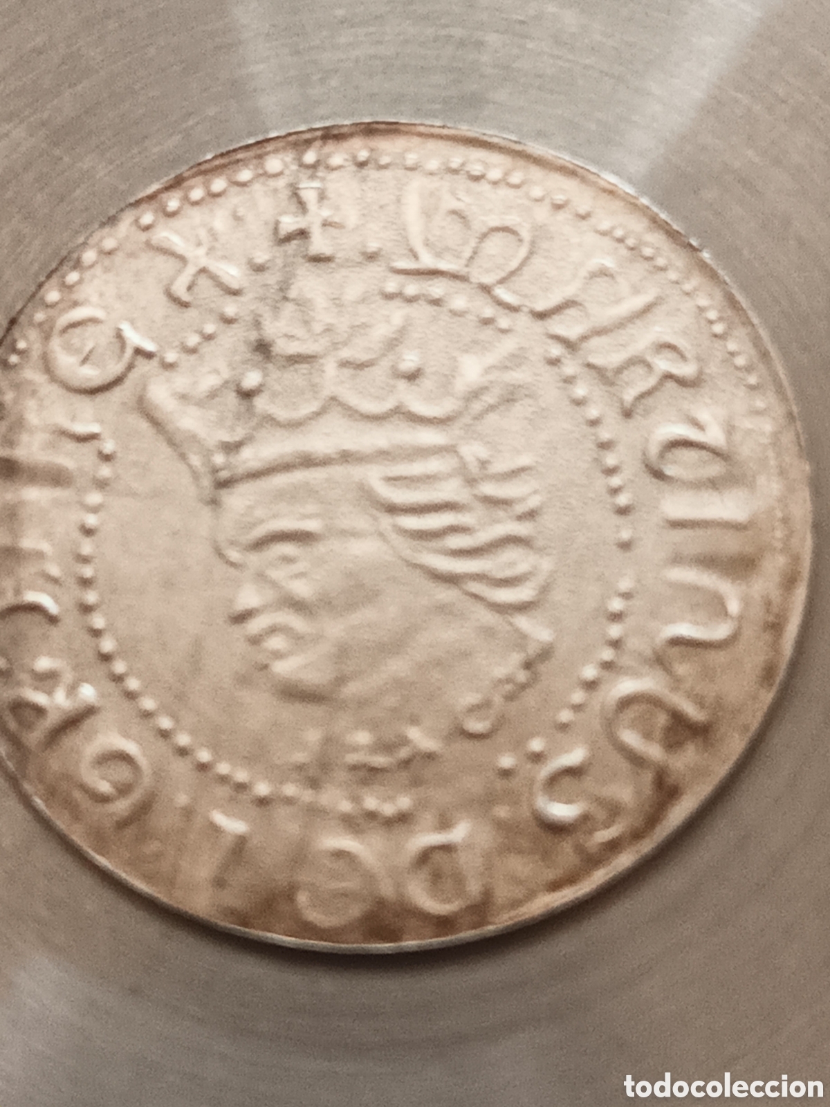 Monedas medievales: MONEDA DE UN CROAT DE PLATA DE LA CORONA DE ARAGON 1395- 1410 REY MART&Iacute;N I