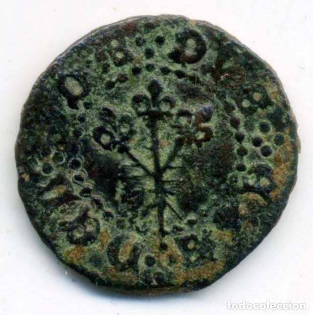 Monete medievali: XS- LLEIDA Pugesa Segles XV-XVI Variant Tija amb ESPINES
