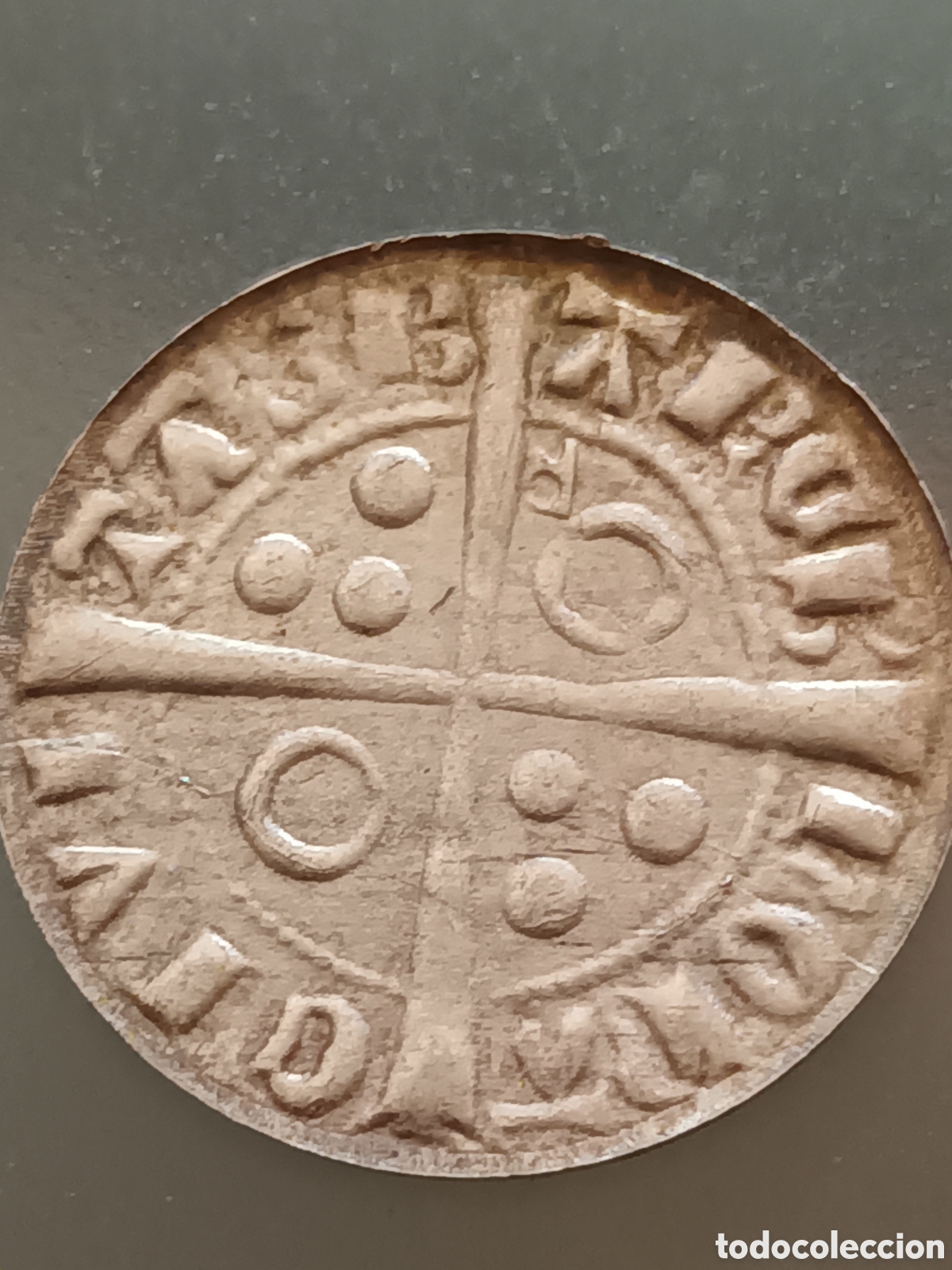 Monedas medievales: MONEDA DE PLATA MACIZA DE UN CROAT
