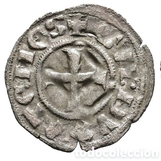 Monete medievali: Corona de Arag&oacute;n. Gran Companyia Catalana.1311 - 1390. Dinero. Ducado de Atenas y Neopatria.